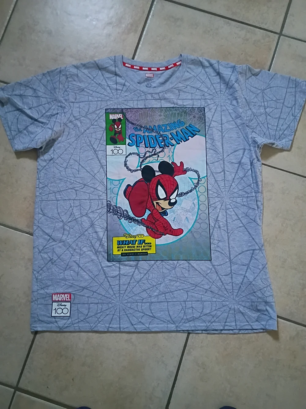 Disney Spider-Man Mickey Mouse Bedding - Red, Black, Blue